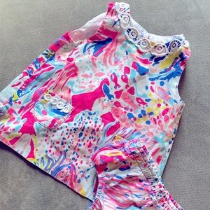 Lilly Pulitzer baby dress with bloomers